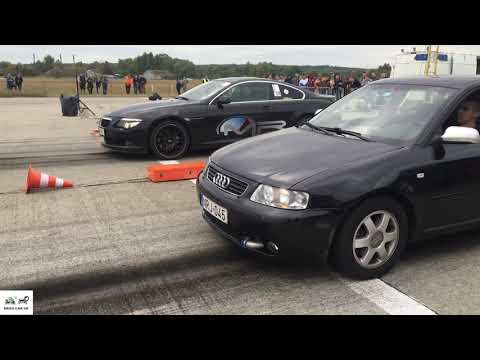 Audi A3 1.9 TDI vs BMW 635D GT - Diesel tuning extrem - diesel schwarzer rauch tuning - DRAG RACE