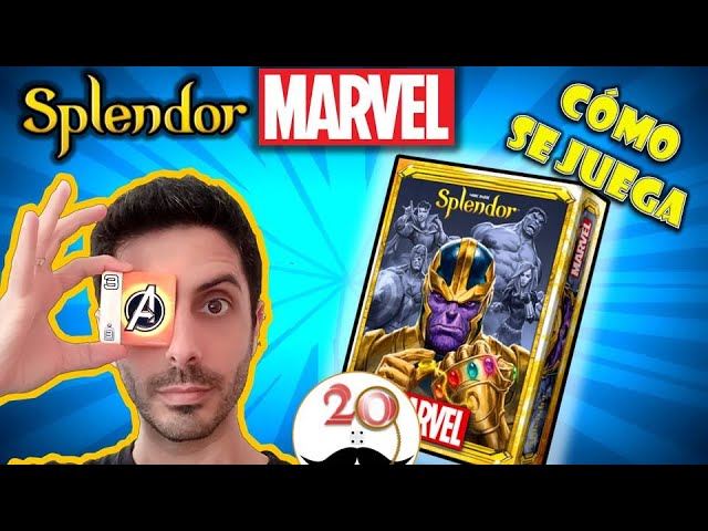 Vídeo relacionado con Unbox Now Asmodee | Splendor Marvel | Juego de Mesa de Estrategia para Adultos y Familias | A Partir de 10 Años | De 2 a 4 Jugadores | por Partida | Español