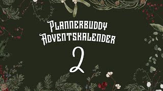 Plannerbuddy Adventskalender 2023, Türchen 2 | Rückblick 2023 | Kalenderpläne für 2024