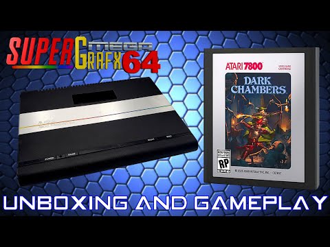 DARK CHAMBERS  - ATARI 7800 - GAUNTLETish