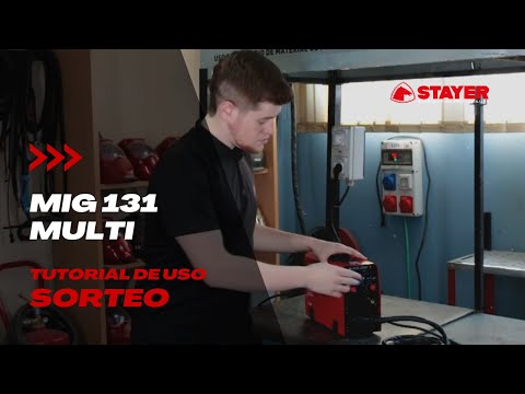 MIG 131 MULTI Stayer - Gasless Wire Feed MIG Welder - User Tutorial