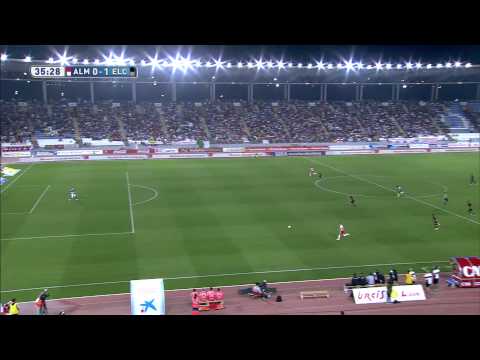 Goal of Verza (1-1) UD Almería - Elche CF - HD