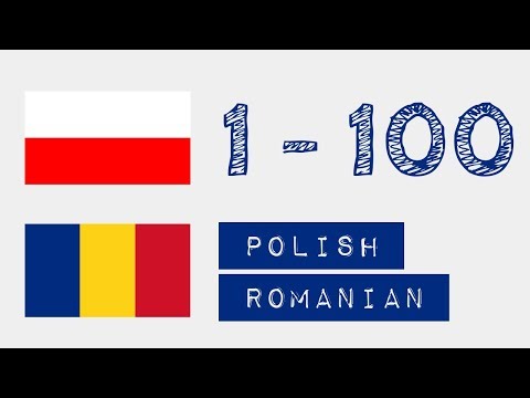 Numere de la 1 la 100 - polonez - Română