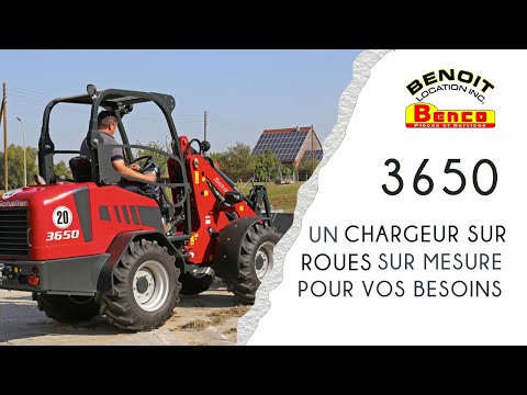 LE LOADER BENCO-SCHÄFFER 3650: UN CHARGEUR SUR ROUES SUR MESURE POUR VOS BESOINS