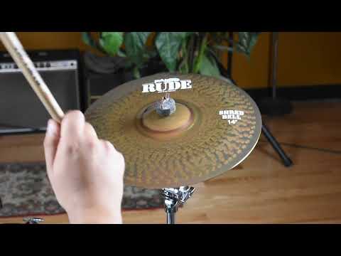 14" Paiste RUDE Shred Bell Cymbal 1270g *Video* image 6