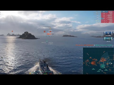 World of Warships - Clan Battles Day 1 Highlights - Oct 2020