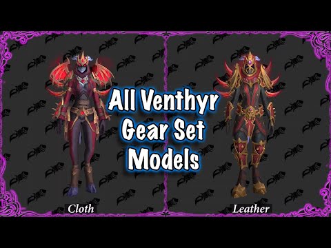 Jessiehealz - Shadowlands Venthyr Covenant Gear Sets (All Models)