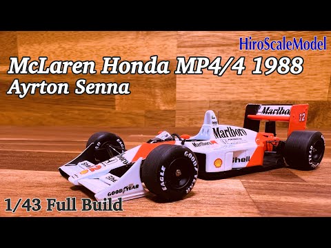 [ Full ] 1/43 McLaren Honda MP4/4 1988 A.Senna [Tameo]