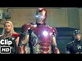 Avengers VS Ultron Hindi Fight Scene Avengers Age Of Ultron Movie Clip 4K HD