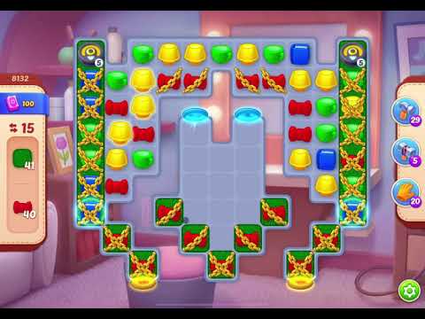 HomeScapes Level 8132 no boosters (15 moves)