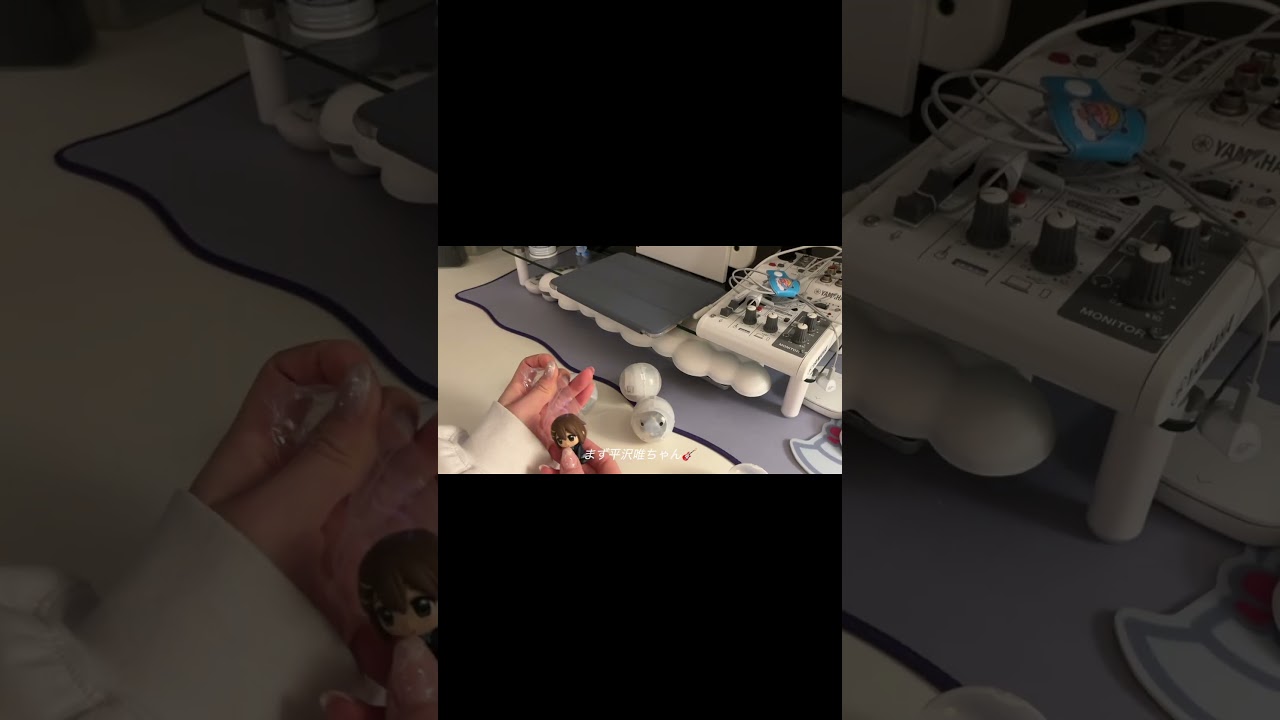 放課後ティータイムのガチャガチャがかわいすぎた🎸けいおん! #shorts