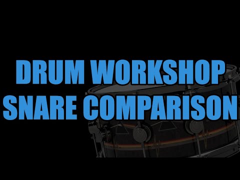 DW Collectors Series Snare Comparison