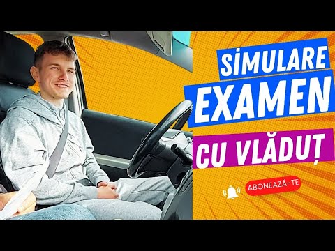 Simulare de examen cu o oră înainte de examenul auto real ! Școala De Șoferi