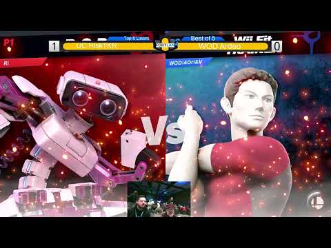 FortLAN 2023 Losers Top 8 - Ardeo (Wii Fit Trainer) vs RiskTKR (R.O.B.) - SSBU