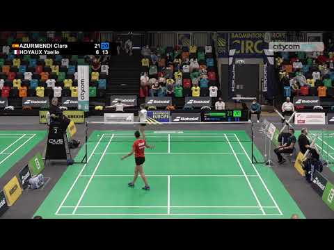 Match point - Clara Azurmendi vs Yaelle Hoyaux - Final, WS, Austrian Open 2021