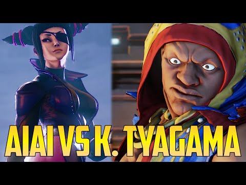 SFV ▰ AiAi Vs KyonTyagama FT10【1080p60  First To 10】Street Fighter V / 5