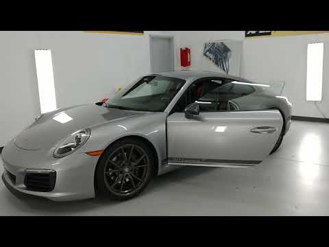 XPel XRPlus 70 versus FormulaOne Stratos 70 while Tinting Porsche 911 Carrera T at Tint Man Tinting