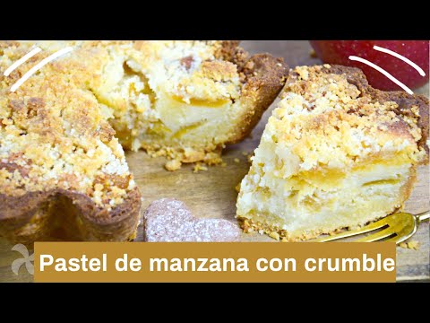 Pastel de MANZANA con crumble 🍎
