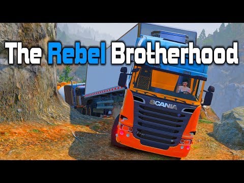 GTA V RP: TRB #14 - Extreme Truckin' Cliff Climb!