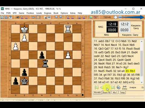 Garry kasparov and NNG ICC INT 1998 05 29  == a610