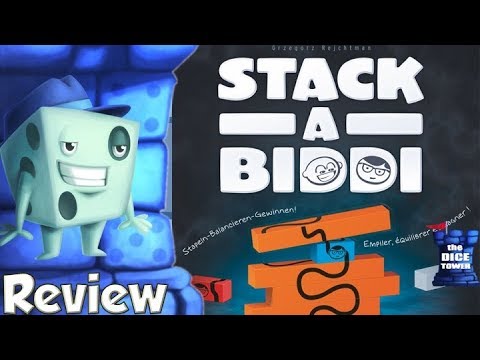 Stack-A-Biddi Review - with Tom Vasel