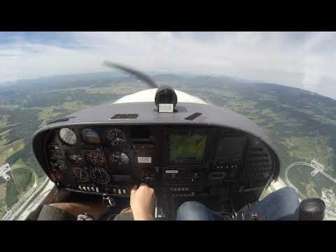 2018/5 VFR DA40 LJMB - LJBL, Lake Bled