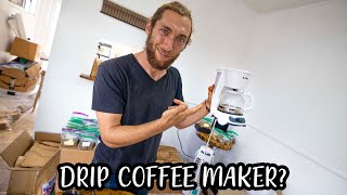 ONE TRICK will DRASTICALLY improve your coffee // drip coffee maker recipe