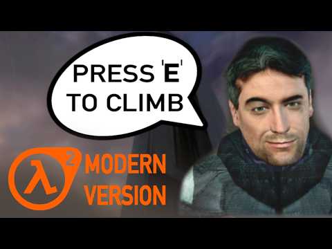 Half-Life 2 but it's a Modern AAA game...