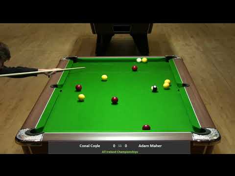Festival of Pool - U23 Singles - Last 16 - Conal Coyle v Adam Maher