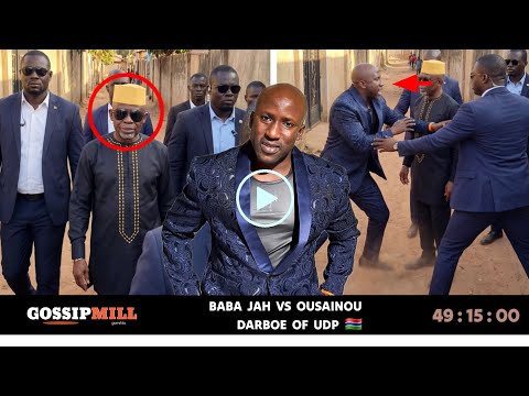 “Baba Jah vs Ousainou Darboe: A Political Storm Erupts”