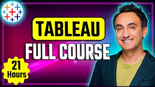 Tableau Ultimate Full Course (21 Hours) for Beginners - From Zero to HERO