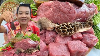บ่ได้กินมาเกือบเดือน คำใหญ่ๆแซ่บคักคือเก่า