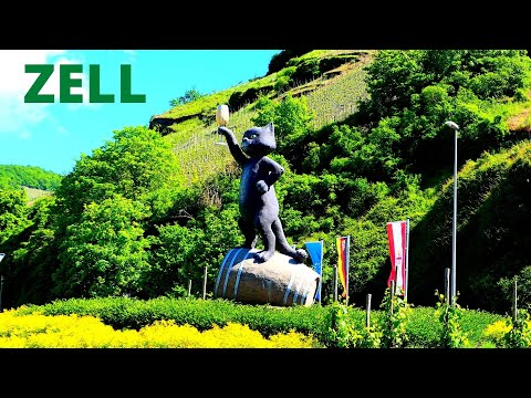 ZELL AN DER MOSEL - Die wunderschöne Weinstadt Zell an der engsten Schleife der Mosel
