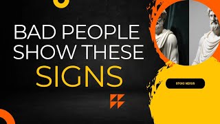 8  EVIDENT Signs that there is a EVIL person next to you | Wisdom, Life Lessons.
