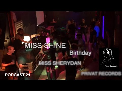 Miss Shine - Podcast 21 - TECHNO & ACID Birthday Miss Sherydan