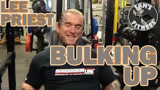 LEE PRIEST discusses BULKING UP in Bodybuilding