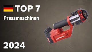 TOP–7. Die besten Pressmaschinen. Test & Vergleich 2024 | Deutsch