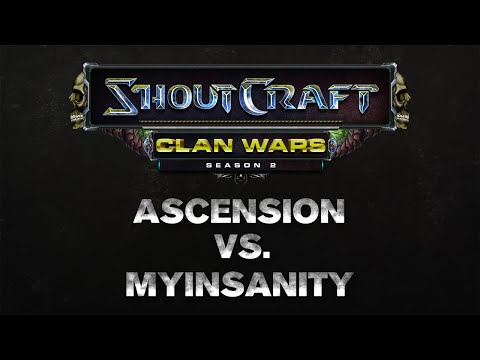 SHOUTCraft Clan Wars S2 - Ascension vs mYinsanity