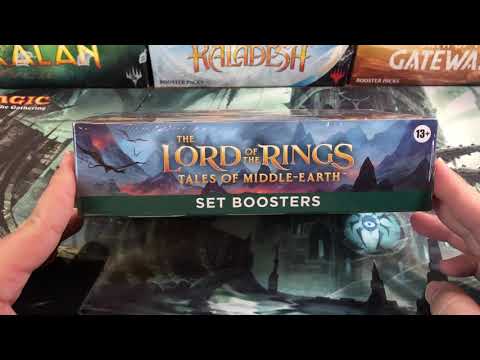 LOTR Set Booster Box Opening Magic The Gathering Lord Of The Rings Tales Of Middle Earth MTG LTR