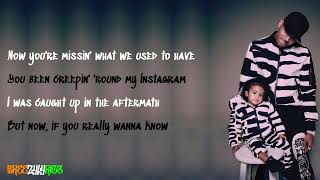 Chris Brown - Zero [LYRIC VIDEO]