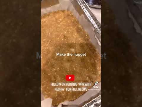 Vegan Snickers 🍫| Candy bar recipe | Tiktok Keshiaa.dalton