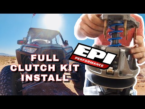 Fix Jerky Starts! EPI Clutch Kit Install - Polaris RZR 1000