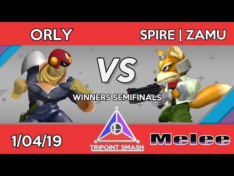 Tripoint Smash 42 - Winners Semifinals - ORLY (Captain Falcon) Vs. Spire | Zamu (Fox)