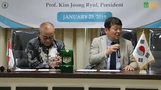 Universitas Nasional – Kerjasama UNAS dengan Cyber Hankuk University Of Foreign Studies