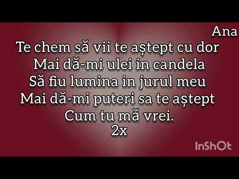 Negativ ton fata| Te chem să vii {Cristina Chiriac}