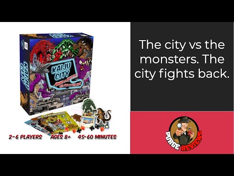 The Purge: # 2317 Kaiju City: A limited release Monster Fighting game...and Oh you can be the city also
