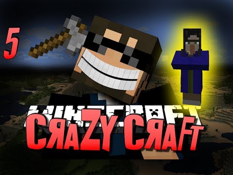 Minecraft CRAZY CRAFT 5 - STUPID WITCH(Minecraft Mod Survival)