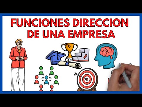 FUNCIONES de la DIRECCION de una EMPRESA 💼 | Economía de la Empresa 2º Bachillerato 137#