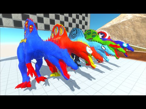 Hunting found Jurassic world evolution 5 Spino Superhero Champions - Dinosaurs Race Animal Revolt