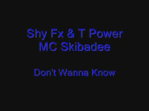 Shy Fx & T Power Mc Skibadee - Don't Wanna Know